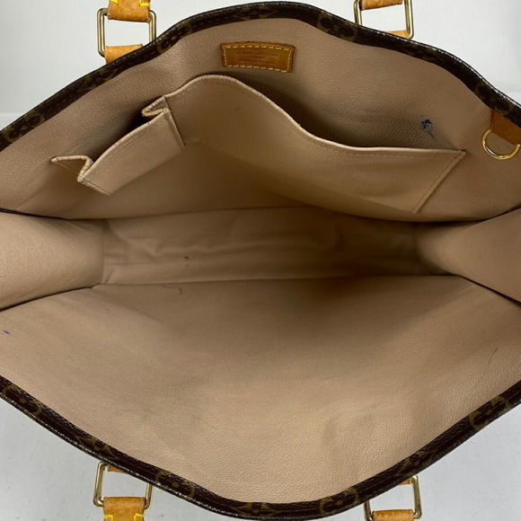 Louis Vuitton Handbag Tote Bag Plat Monogram Brown Sac - Picture 8 of 8